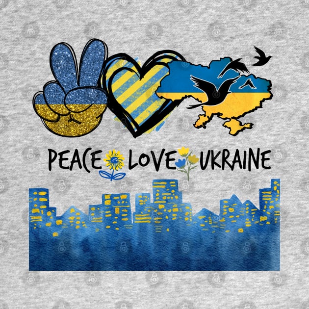 Peace for ukrainian cities by tashashimaa